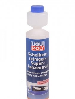 ОЧИСНИК СКЛА - СУПЕР КОНЦЕНТРАТ 1:100 персик SCHEIBEN-REINIGER-SUPER-KONZENTRAT (Mit Pfirsichgeruch) 0,25 Л LIQUI MOLY 2379