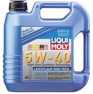 Моторна олива 4 л 5W40 Бензиновий, Дизельний Синтетична LIQUI MOLY 2595 (фото 1)