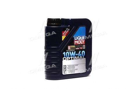 Моторное масло 1 л 10W40 Бензиновый Полусинтетическое LIQUI MOLY 3929 (фото 1)