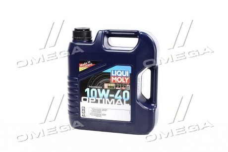Моторное масло 4 л 10W40 Бензиновый Полусинтетическое LIQUI MOLY 3930 (фото 1)