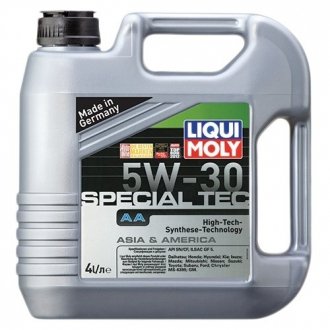 Моторное масло 4 л 5W30 Бензиновый Синтетическое LIQUI MOLY 7516 (фото 1)