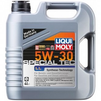 Моторное масло 4 л 5W30 Бензиновый, Дизельный Синтетическое LIQUI MOLY 7654/2339