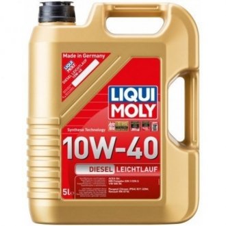 Моторное масло 5 л 10W40 Дизель Полусинтетическое LIQUI MOLY 8034/1387 (фото 1)