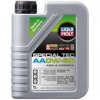 Моторное масло 1 л 0W20 Бензиновый Синтетическое LIQUI MOLY 8065