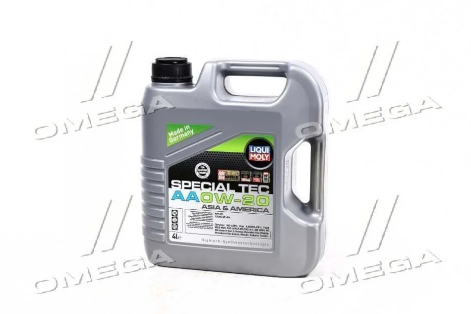 Моторное масло 4 л 0W20 Бензиновый Синтетическое LIQUI MOLY 8066 (фото 1)