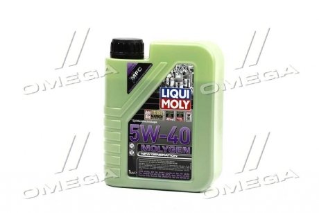 Моторное масло 1 л 5W40 Бензиновый Синтетическое LIQUI MOLY 9053