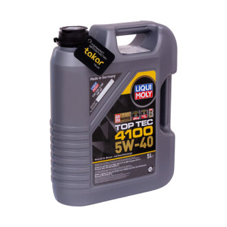 ОЛИВА МОТОРНАЯ TOP TEC 4100 5W-40 5Л LIQUI MOLY 9511