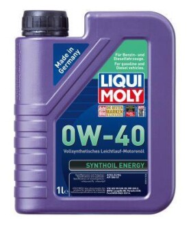 Олива моторна Synthoil Energy 0W-40 1л LIQUI MOLY 9514 (фото 1)