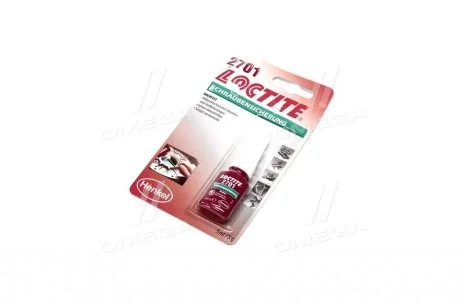 Фиксатор резьбы 2701 анаэробный высокой прочности 5мл Loctite 195911
