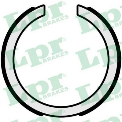 Комплект тормозных колодок из 4 шт. барабанов LPR 01095 (фото 1)