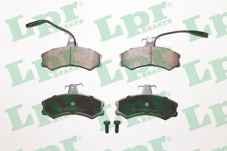 Тормозные колодки передние дисковые LPR 05P012