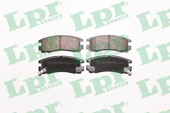 Тормозные колодки задние дисковые LPR 05P043 (фото 1)
