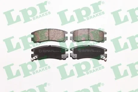 Тормозные колодки задние дисковые LPR 05P043