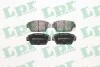 Комплект тормозных колодок из 4 шт. дисков LPR 05P044 (фото 1)