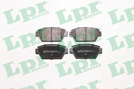 Комплект тормозных колодок из 4 шт. дисков LPR 05P044