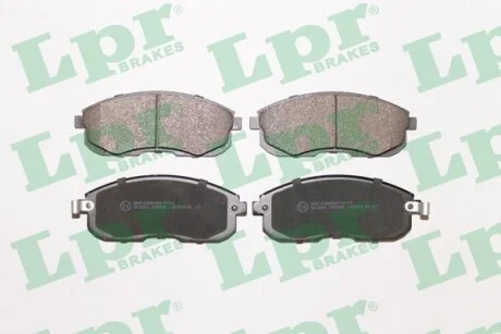 Тормозные колодки передние дисковые LPR 05P090