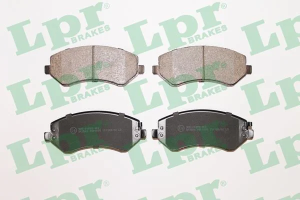 Колодка гальм. диск. CHRYSLER, JEEP передн. (вир-во) LPR 05P1005 (фото 1)