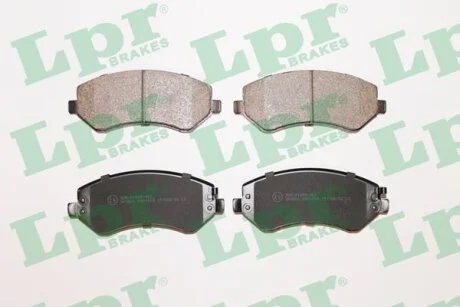 Колодка гальм. диск. CHRYSLER, JEEP передн. (вир-во) LPR 05P1005