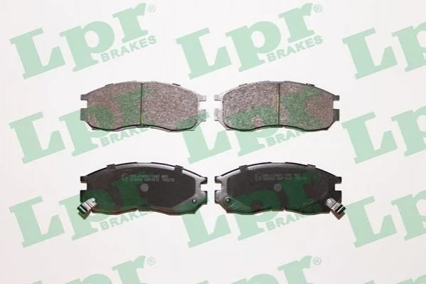 Тормозные колодки передние дисковые LPR 05P1012 (фото 1)