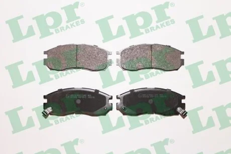 Тормозные колодки передние дисковые LPR 05P1012