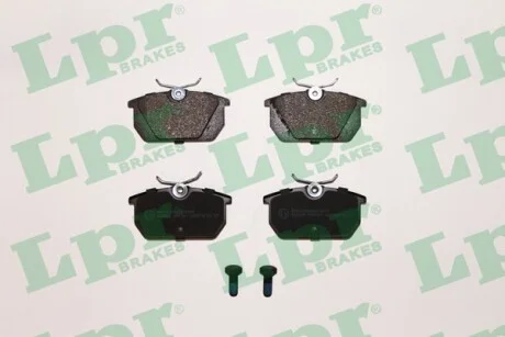 Тормозные колодки дисковые LPR 05P101
