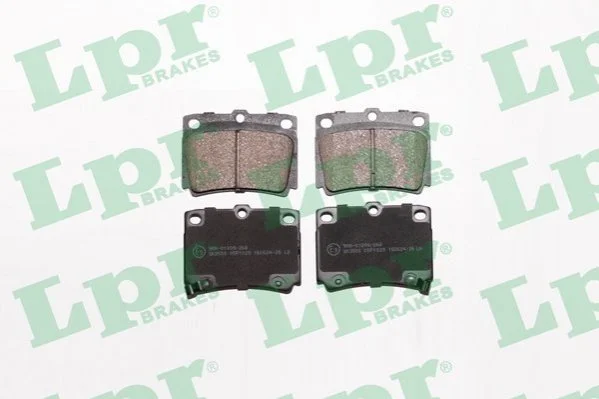 Тормозные колодки задние дисковые LPR 05P1029 (фото 1)