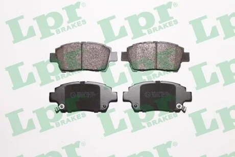 Тормозные колодки передние дисковые LPR 05P1062