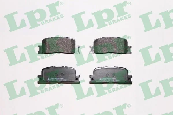 Тормозные колодки задние дисковые LPR 05P1115 (фото 1)