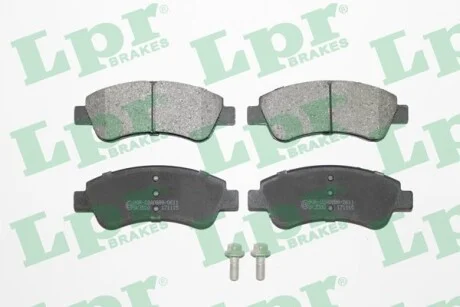 Тормозные колодки дисковые LPR 05P1188