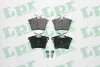 Тормозные колодки задние дисковые LPR 05P1195 (фото 1)