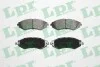 Тормозные колодки передние дисковые LPR 05P1208 (фото 1)