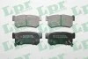 Тормозные колодки задние дисковые LPR 05P1210 (фото 1)