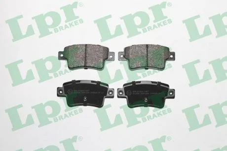 Тормозные колодки задние дисковые LPR 05P1224