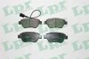 Тормозные колодки передние дисковые LPR 05P1225 (фото 1)