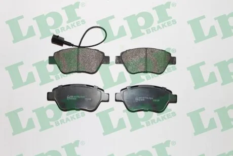 Гальмівні колодки передні дискові LPR 05P1225