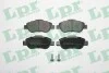 Тормозные колодки передние дисковые LPR 05P1240 (фото 1)