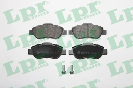 Тормозные колодки передние дисковые LPR 05P1240