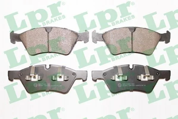 Комплект тормозных колодок из 4 шт. дисков LPR 05P1253 (фото 1)