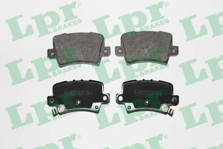 Тормозные колодки задние дисковые LPR 05P1273