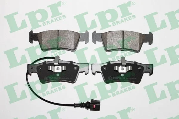 Тормозные колодки задние дисковые LPR 05P1284 (фото 1)
