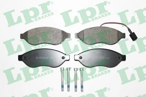 Тормозные колодки передние дисковые LPR 05P1287 (фото 1)