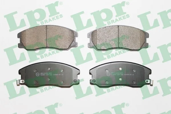 Комплект тормозных колодок из 4 шт. дисков LPR 05P1322 (фото 1)