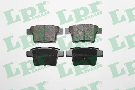Тормозные колодки задние дисковые LPR 05P1326