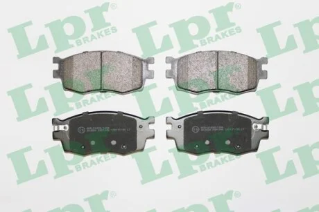 Тормозные колодки передние дисковые LPR 05P1345