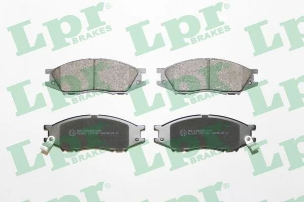 Гальмівні колодки передні дискові LPR 05P1346 (фото 1)