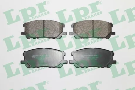 Тормозные колодки дисковые LPR 05P1368
