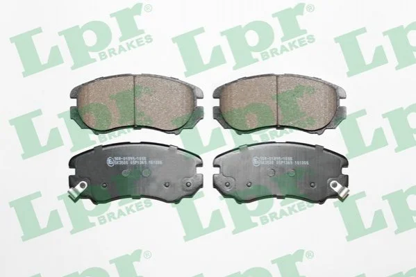 Тормозные колодки передние дисковые LPR 05P1369 (фото 1)