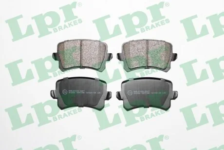 Гальмівні колодки задні дискові LPR 05P1390