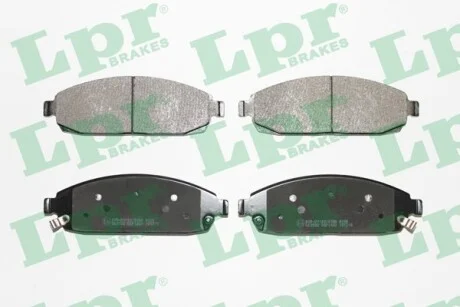 Тормозные колодки передние дисковые LPR 05P1403