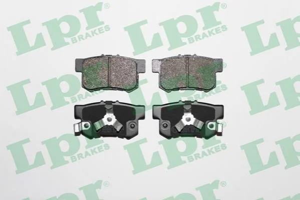 Тормозные колодки задние дисковые LPR 05P1404 (фото 1)